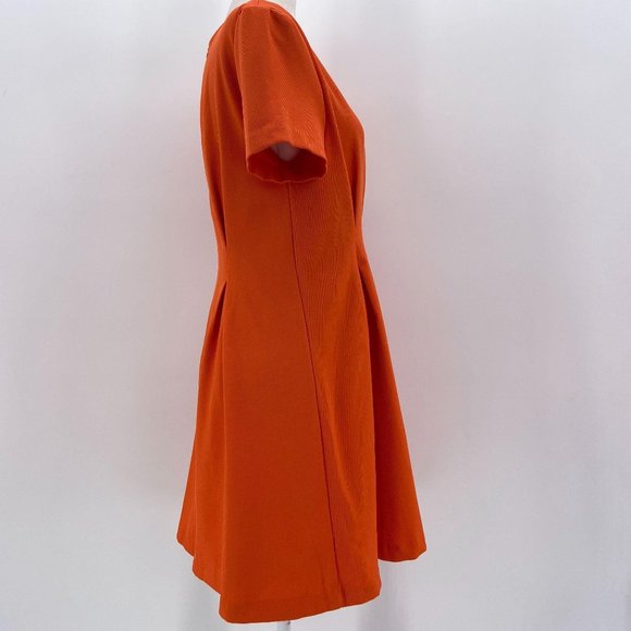 NWT Lucca Coral Short Pleated Short Sleeve Dress M - Picture 3 of 7